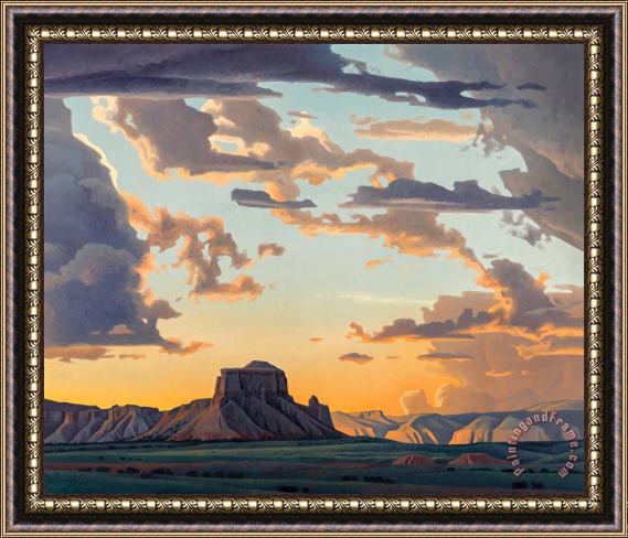 Ed Mell Opening Skies Framed Painting
