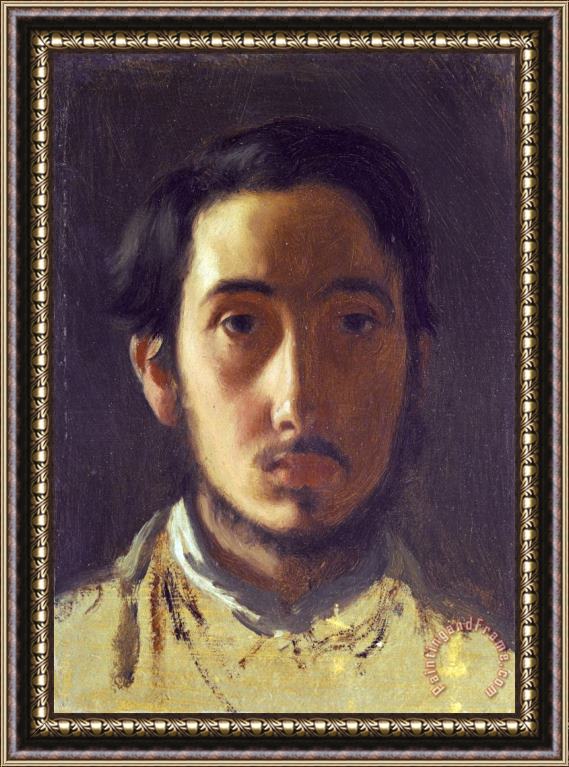 Edgar Degas Degas Self Portrait Framed Print