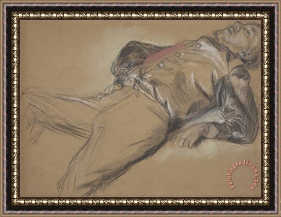Edgar Degas Fallen Jockey (study for 