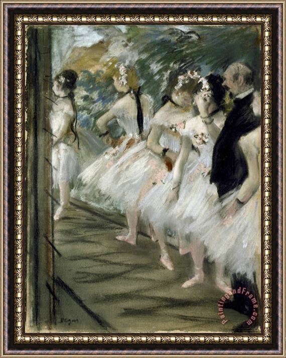 Edgar Degas The Ballet Framed Painting