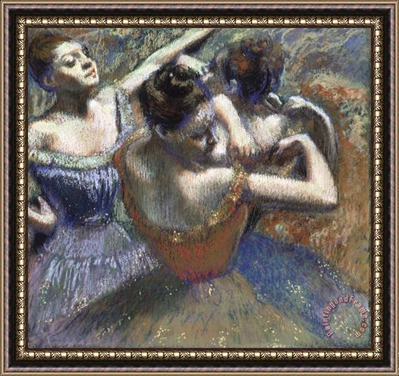 Edgar Degas The Dancers Framed Print