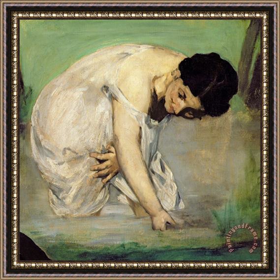 Edouard Manet Dejeuner sur lHerbe Framed Painting