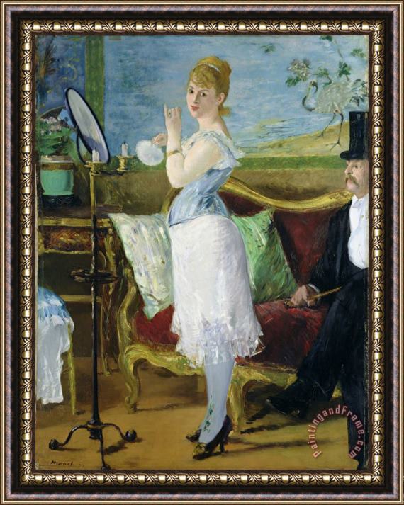 Edouard Manet Nana Framed Painting
