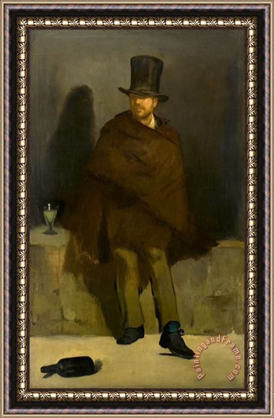 Edouard Manet The Absinthe Drinker Framed Print