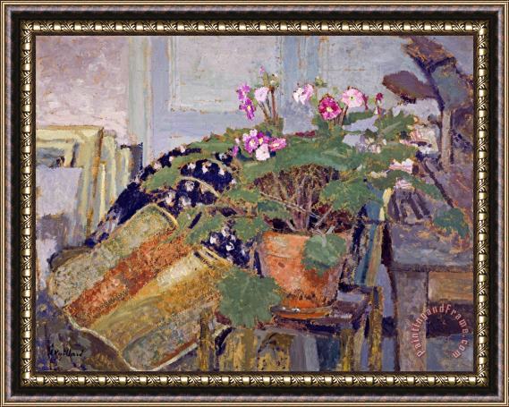 Edouard Vuillard Le Pot De Fleurs (pot of Flowers) Framed Print