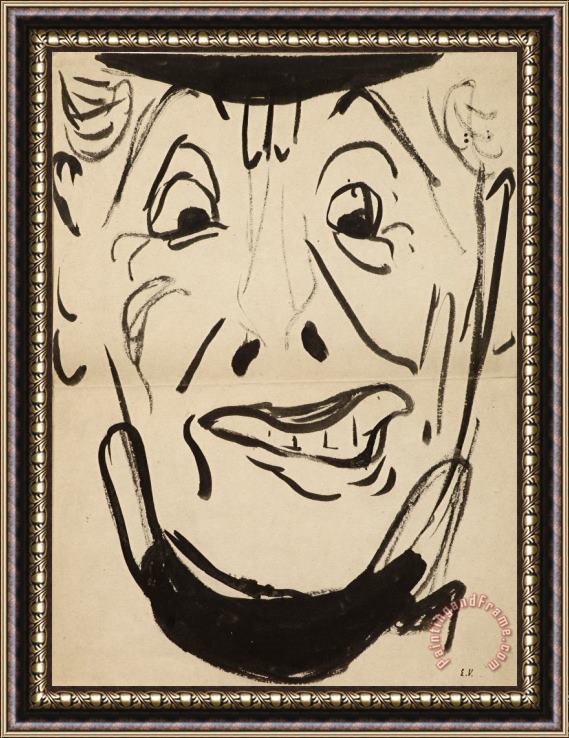 Edouard Vuillard The Actor Coquelin Cadet Framed Print