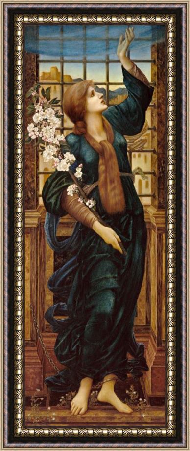 Edward Burne Jones Hope Framed Painting