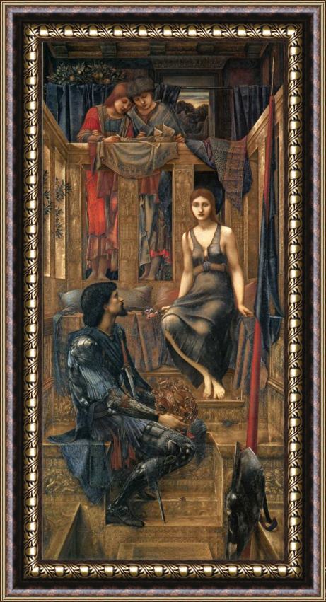 Edward Burne Jones King Cophetua And The Beggar Maid Framed Painting
