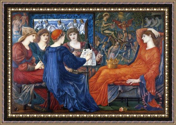 Edward Burne Jones Laus Veneris Framed Print