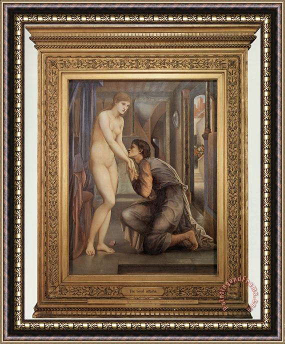 Edward Burne Jones Pygmalion And The Image IV &#173; The Soul Attains Framed Print
