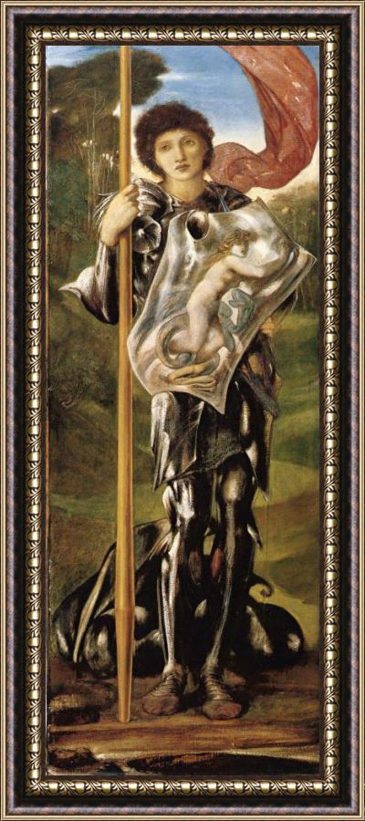 Edward Burne Jones Saint George Framed Painting