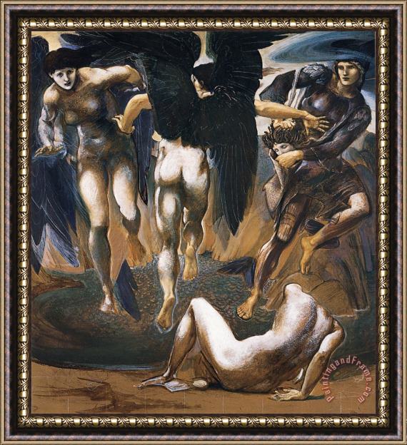 Edward Burne Jones The Perseus Series The Death of Medusa II Framed Print