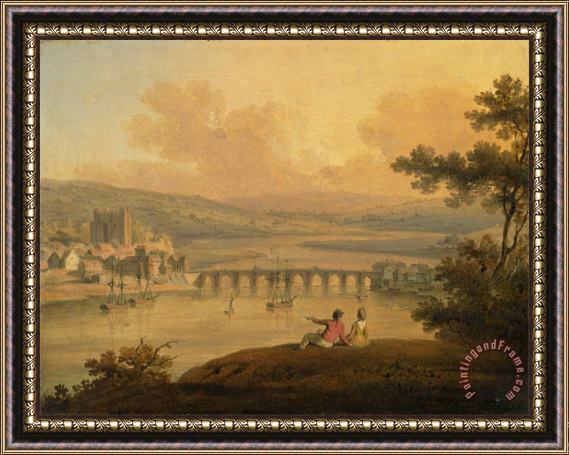 Edward Dayes Rochester Framed Painting