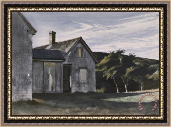 Edward Hopper Cobb's House Framed Print
