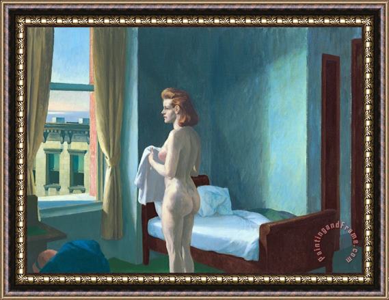 Edward Hopper Morning in a City Framed Painting