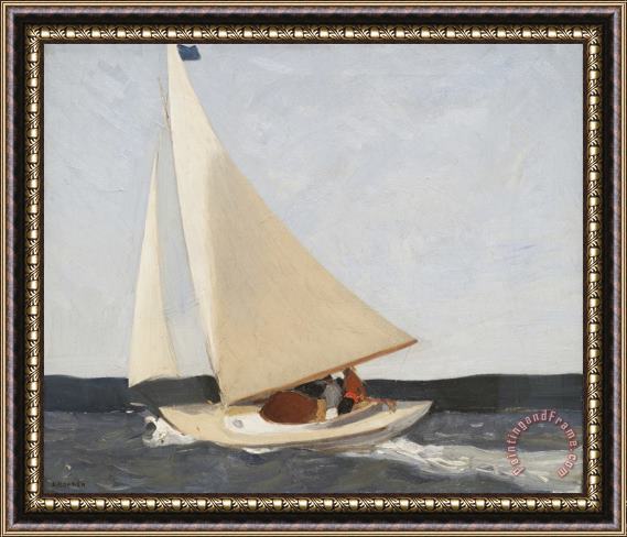 Edward Hopper Sailing Framed Print