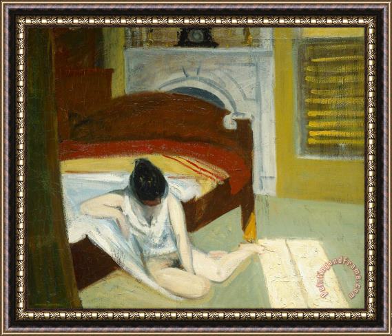 Edward Hopper Summer Interior Framed Painting