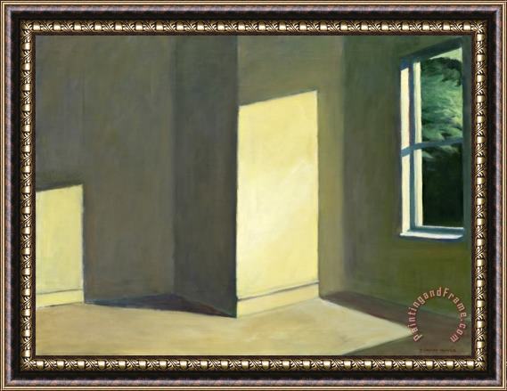 Edward Hopper Sun in an Empty Room Framed Painting