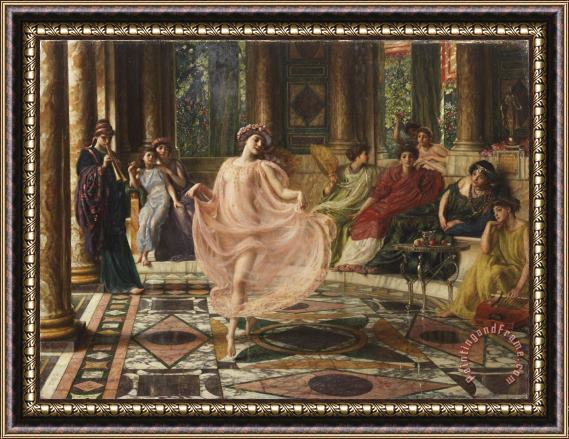 Edward John Poynter The Ionian Dance Framed Painting