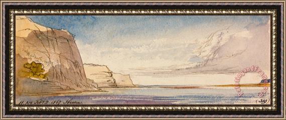 Edward Lear Ibreem, 11 00 Am, 2 February 1867 (319) Framed Painting