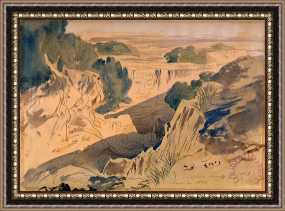 Edward Lear Mqabba, Qrendi Framed Painting