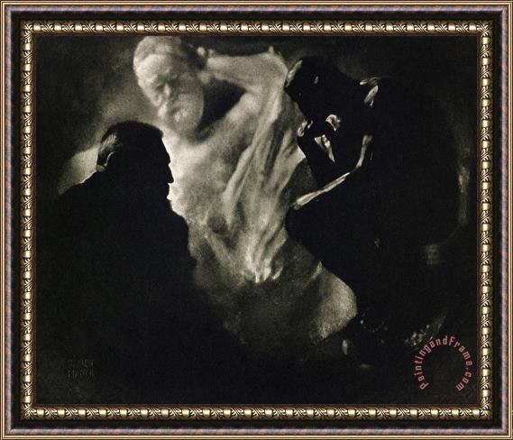 Edward Steichen Rodin Le Penseur Framed Print
