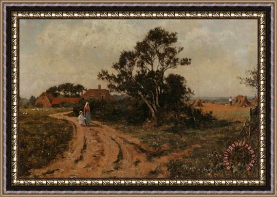 Edward Wilkins Waite The Country Path Framed Print
