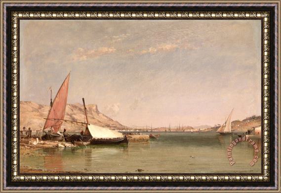 Edward William Cooke Toulon Framed Painting