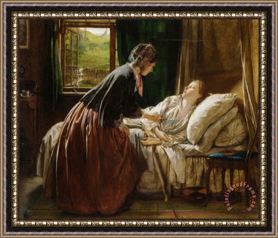 Edwin Thomas Roberts The Discovery Framed Painting