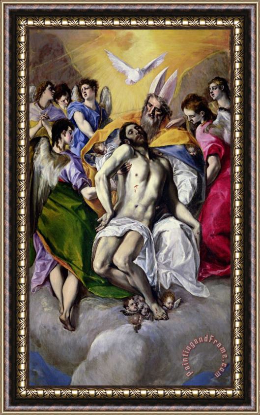 El Greco The Trinity Framed Painting