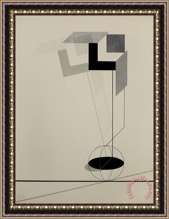 El Lissitzky Kestnermappe Proun, Rob. Levnis And Chapman Gmbh Hannover 2 Framed Painting