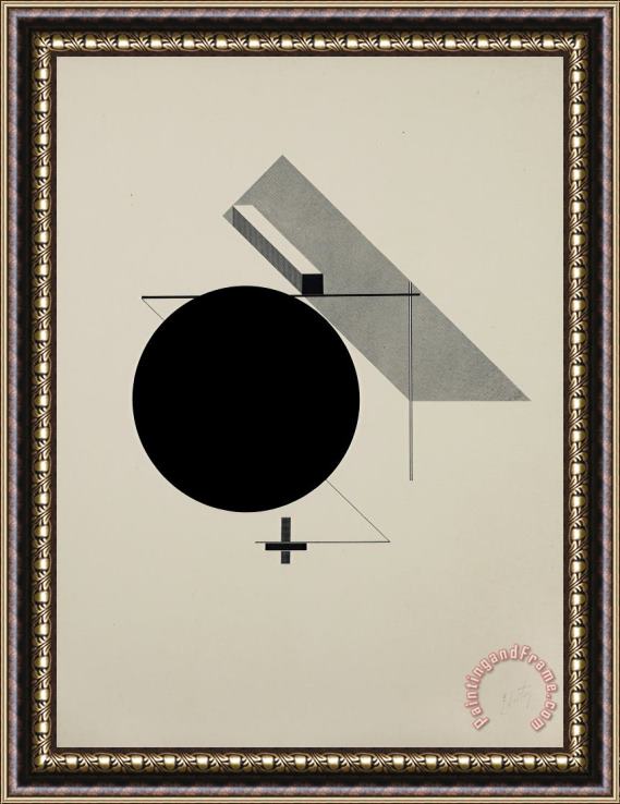 El Lissitzky Kestnermappe Proun, Rob. Levnis And Chapman Gmbh Hannover 5 Framed Print