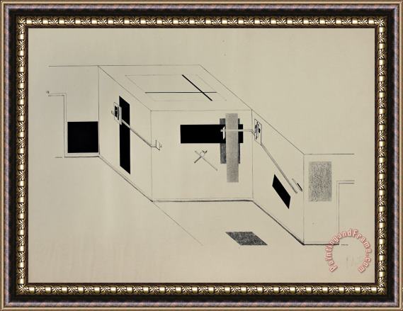 El Lissitzky Kestnermappe Proun, Rob. Levnis And Chapman Gmbh Hannover 6 Framed Print