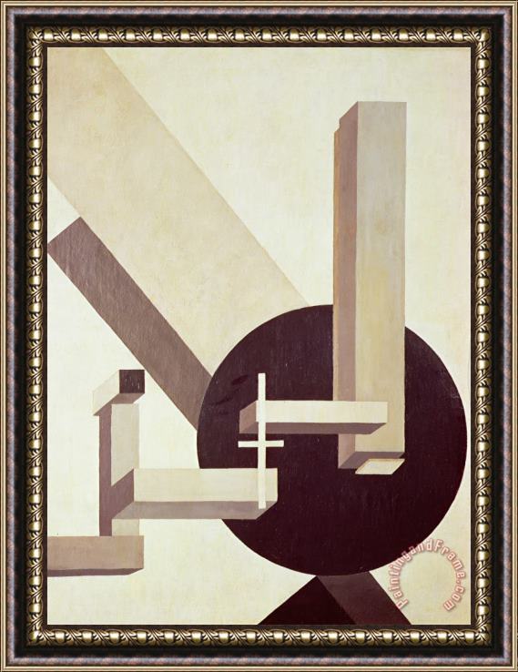 El Lissitzky Proun 10 Framed Print