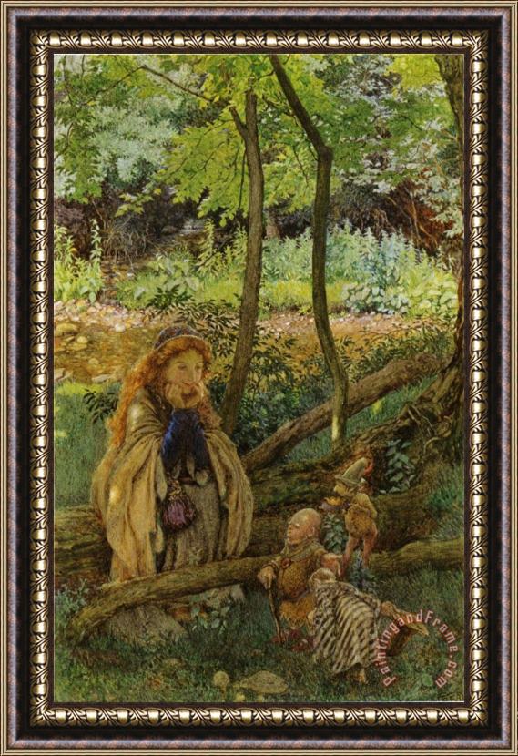 Eleanor Fortescue Brickdale The Introduction Framed Print