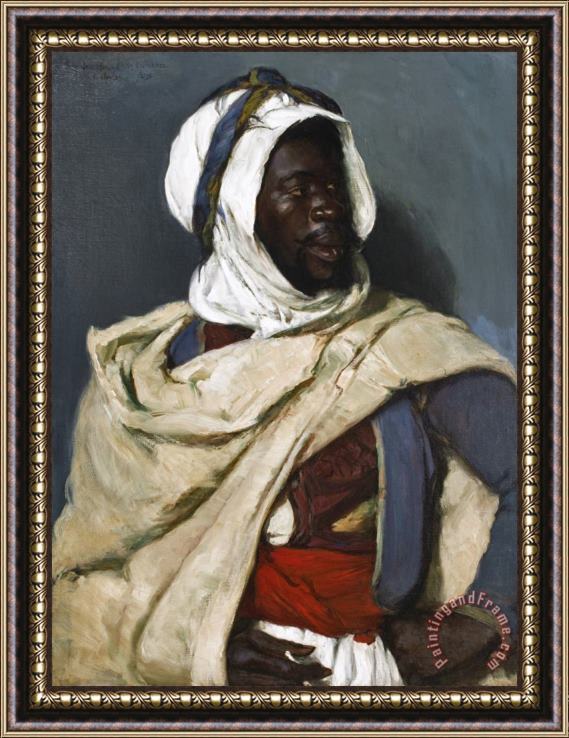 Elizabeth Nourse Moorish Prince Framed Painting
