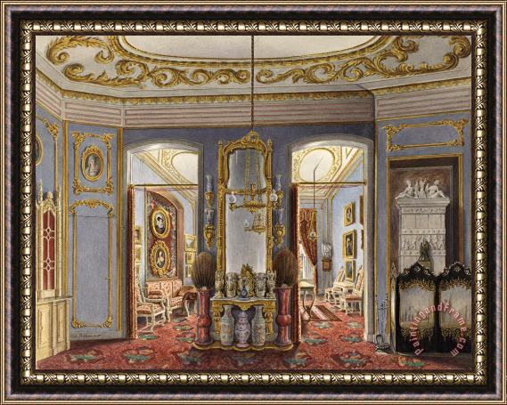 Elizabeth Pochhammer Apartments of Queen Elizabeth of Prussia, Charlottenburg Palace, Berlin Framed Print