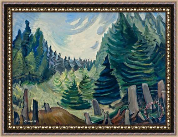 Emily Carr Metchosin Framed Painting