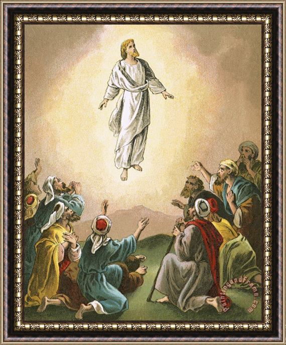English School The Ascension Framed Print