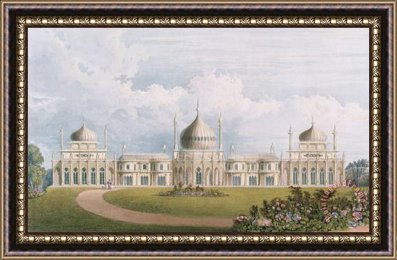 English School The East Front Framed Print