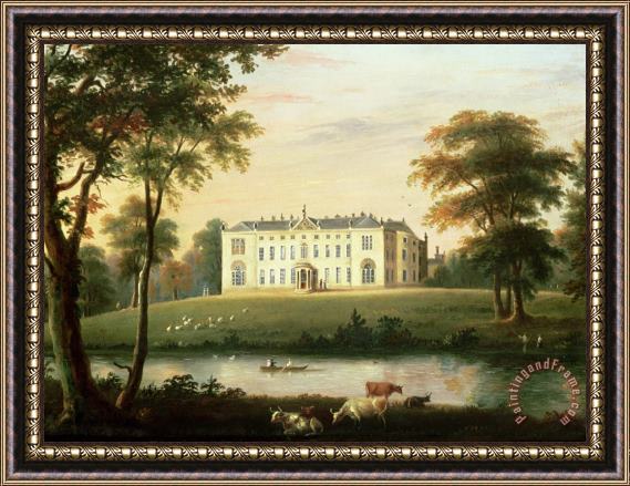 English School Thorp Perrow near Snape in Yorkshire Framed Painting