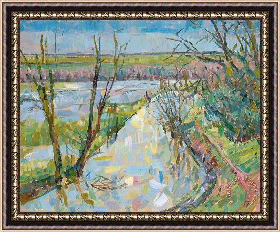 Erin Townsend The Cherwell from Rousham I Framed Painting
