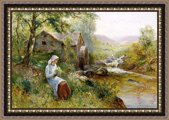 Ernest Walbourn The Mill Stream Framed Painting