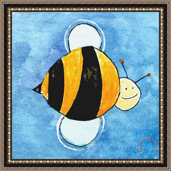 Esteban Studio Big Bee Framed Painting
