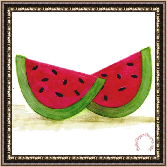 Esteban Studio Watermelon Framed Print