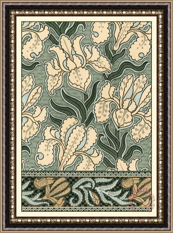 Eugene Grasset Garden Tapestry II Framed Print