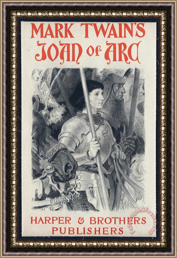 Eugene Grasset Mark Twain's Joan of Arc Framed Print