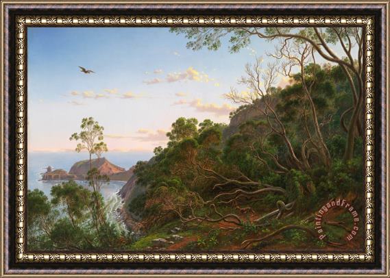 Eugene Von Guerard Tea Trees Near Cape Schanck, Victoria Framed Painting