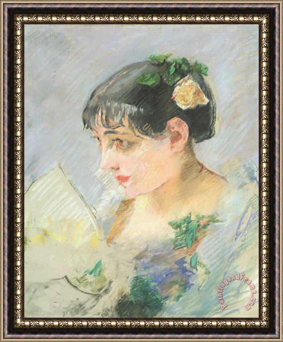 Eva Gonzales The Spanish Woman Framed Painting