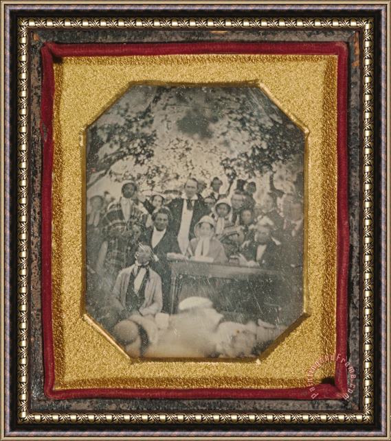 Ezra Greenleaf Weld Fugitive Slave Law Convention, Cazenovia, New York Framed Painting